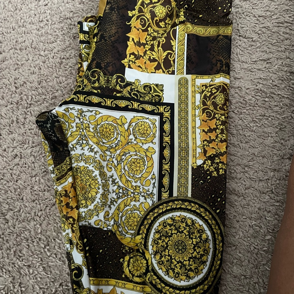 Women Versace leggings